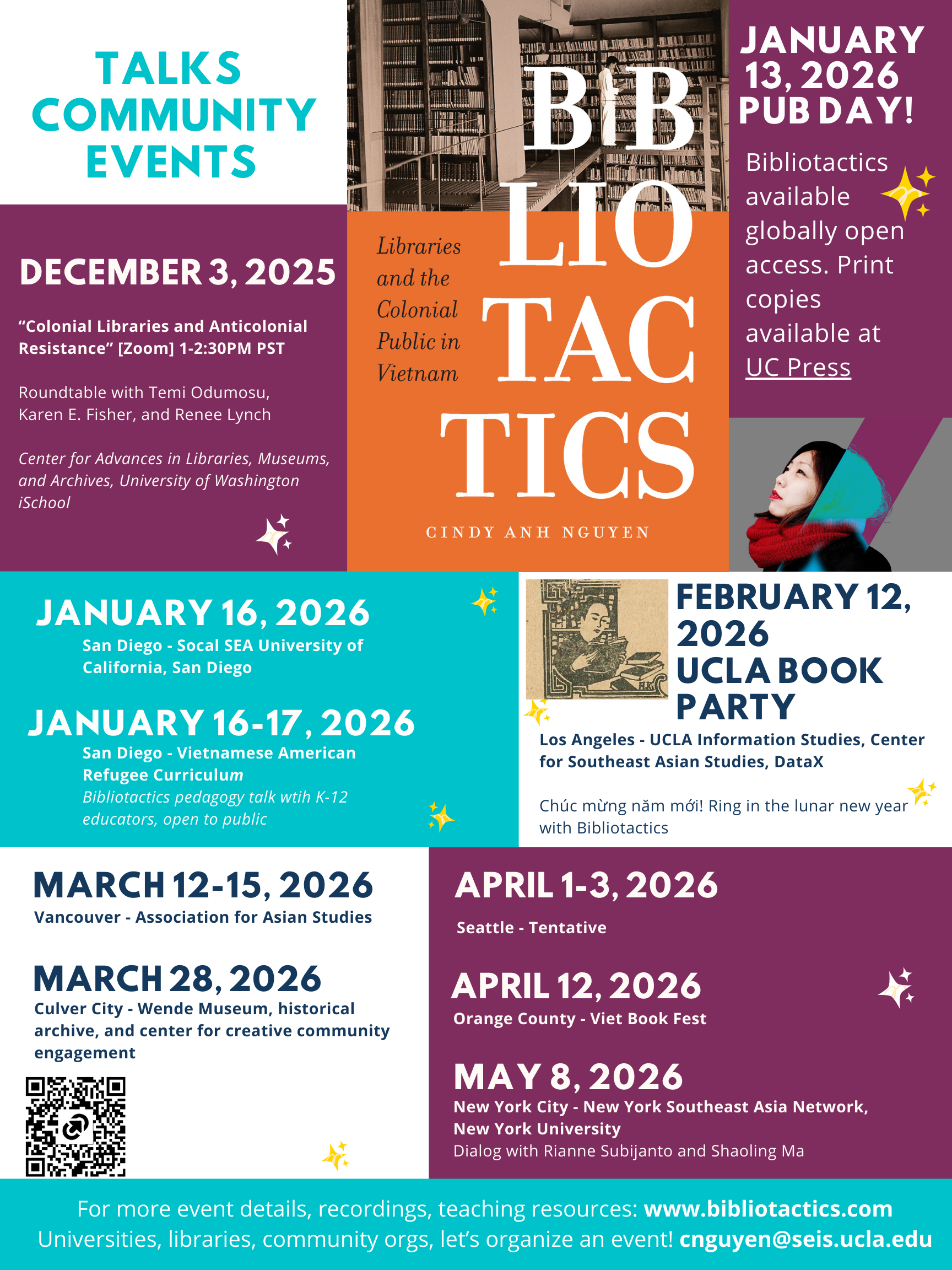 Upcoming Book Events